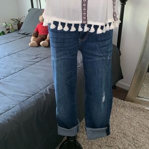 Kut from the Kloth Distressed Boyfriend Jeans